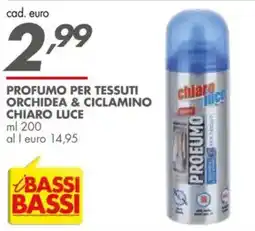Italmark Profumo per tessuti orchidea & ciclamino chiaro luce offerta