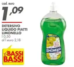 Italmark Detersivo liquido piatti limonello offerta