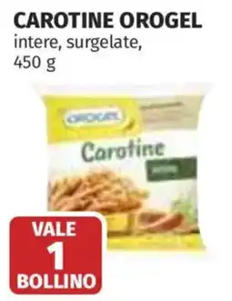 Ipercoop Carotine orogel offerta