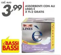Italmark Assorbenti con ali lines è offerta
