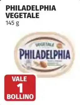 Ipercoop Philadelphia vegetale offerta