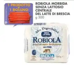 Italmark Robiola morbida senza lattosio centrale del latte di brescia offerta