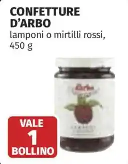 Ipercoop Confetture d'arbo offerta