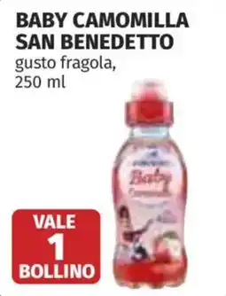 Ipercoop Baby camomilla san benedetto offerta