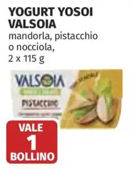 Ipercoop Yogurt yosoi valsoia offerta