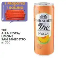 Italmark Thè alla pesca/ limone san benedetto offerta