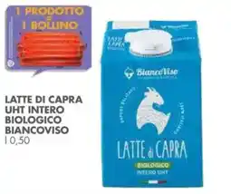 Italmark Latte di capra uht intero biologico biancoviso offerta