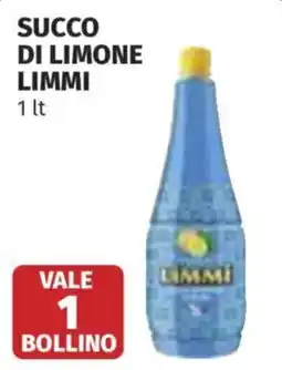 Ipercoop Succo di limone limmi offerta