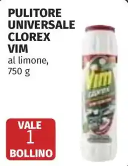 Ipercoop Pulitore universale clorex vim offerta