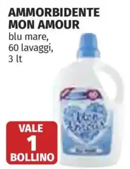 Ipercoop Ammorbidente mon amour offerta