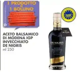 Italmark Aceto balsamico di modena igp invecchiato de nigris offerta
