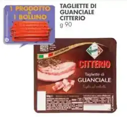 Italmark Tagliette di guanciale citterio offerta