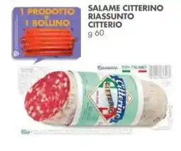 Italmark Salame citterino riassunto citterio offerta