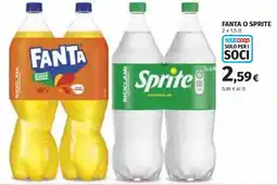 Ipercoop Fanta o sprite offerta