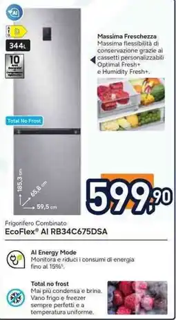 Unieuro Samsung EcoFlex Al RB34C675DSA offerta