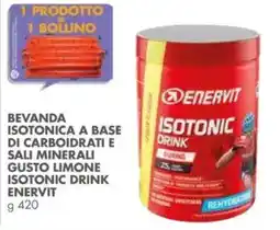 Italmark Bevanda isotonica a base di carboidrati e sali minerali gusto limone isotonic drink enervit offerta