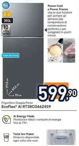 Unieuro Samsung ecoflex AI RT38CG6624S9 offerta
