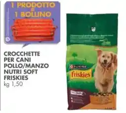 Italmark Crocchette per cani pollo/manzo nutri soft friskies offerta