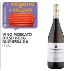 Italmark Vino moscato d'asti docg duchessa lia offerta