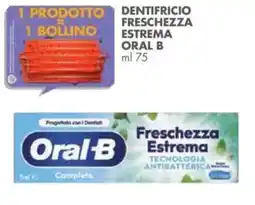 Italmark Dentifricio freschezza estrema oral B offerta