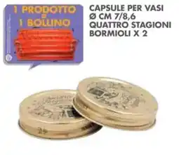 Italmark Capsule per vasi ø cm 7/8,6 quattro stagioni bormioli offerta
