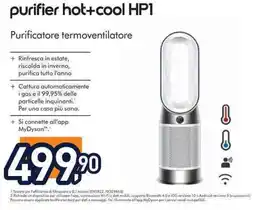 Unieuro dyson purifier hot+cool HP1 offerta