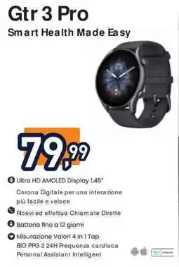 Unieuro amazfit Gtr 3 Pro offerta