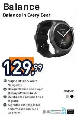 Unieuro amazfit Balance offerta