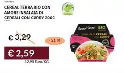 Prezzemolo e Vitale Cereal terra bio con amore insalata di cereali con curry offerta