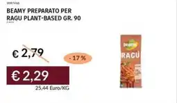 Prezzemolo e Vitale Beamy preparato per ragu plant-based offerta