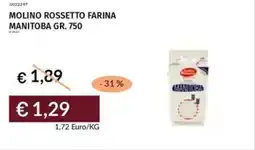 Prezzemolo e Vitale Molino rossetto farina manitoba offerta