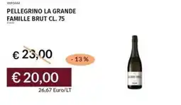 Prezzemolo e Vitale Pellegrino la grande famille brut offerta