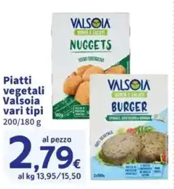 Sigma Piatti vegetali Valsoia offerta
