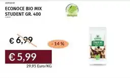 Prezzemolo e Vitale Econoce bio mix student offerta