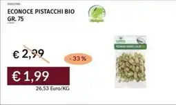 Prezzemolo e Vitale Econoce pistacchi bio offerta