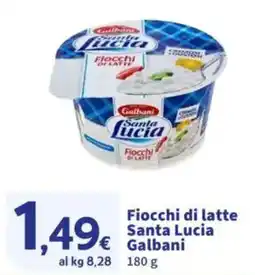 Sigma Fiocchi di latte Santa Lucia Galbani offerta