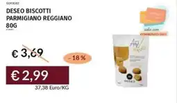 Prezzemolo e Vitale Deseo biscotti parmigiano reggiano offerta