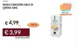 Prezzemolo e Vitale Deseo crackers sale di cervia offerta