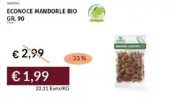 Prezzemolo e Vitale Econoce mandorle bio offerta