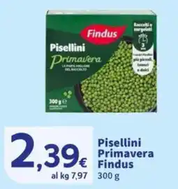 Sigma Pisellini Primavera Findus offerta