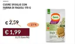 Prezzemolo e Vitale Cuore sfoglie con farina di fagioli offerta