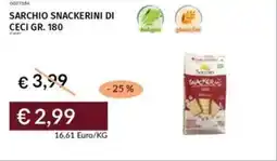 Prezzemolo e Vitale Sarchio snackerini di ceci offerta