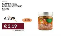 Prezzemolo e Vitale La madia ragu bolognese vegano offerta