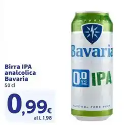 Sigma Birra IPA analcolica Bavaria offerta