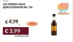 Prezzemolo e Vitale Lea perrins salsa worcestershire offerta