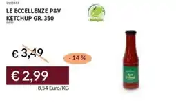 Prezzemolo e Vitale Le eccellenze p&v ketchup offerta