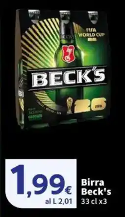Sigma Birra Beck's offerta