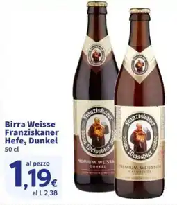 Sigma Birra Weisse Franziskaner Hefe, Dunkel offerta