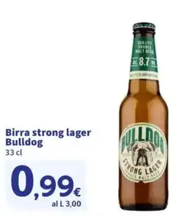 Sigma Birra strong lager Bulldog offerta