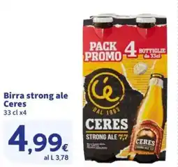 Sigma Birra strong ale Ceres offerta